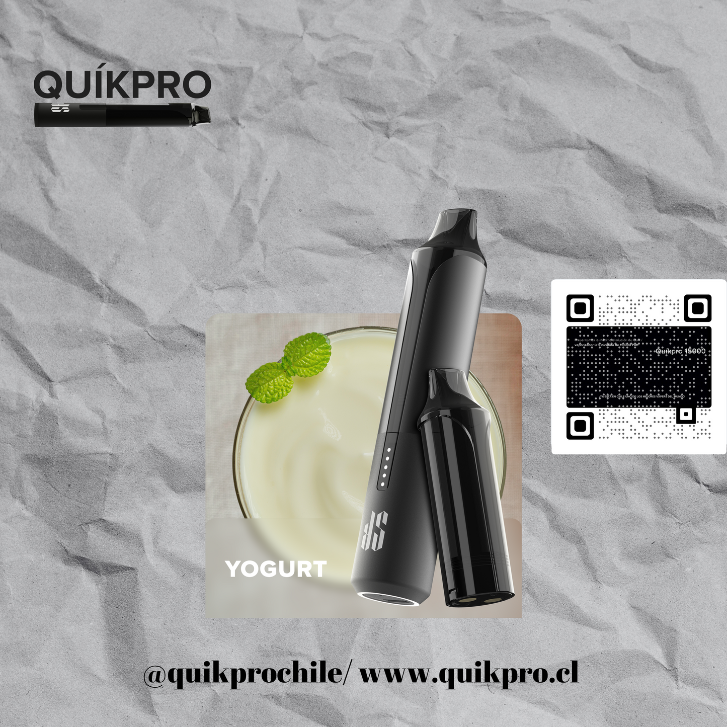 - QUIKPRO 15000 SABOR YOGURT